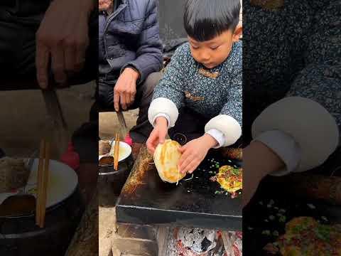 Chinese Burger Slate omelette