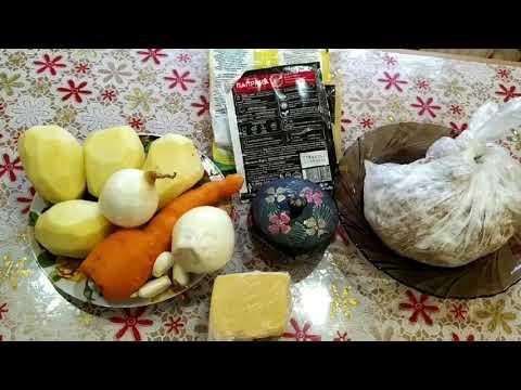 Суп с фрикадельками и твердым сыром: пошаговый рецепт