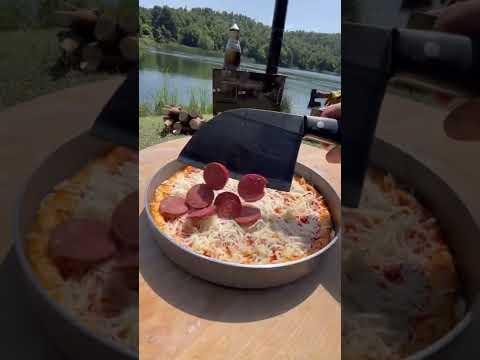 Doğada Kuzine Sobada Pizza 