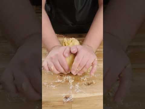 Homemade Italian Egg Pasta stuffed with Meat - Ingredients in description #shorts