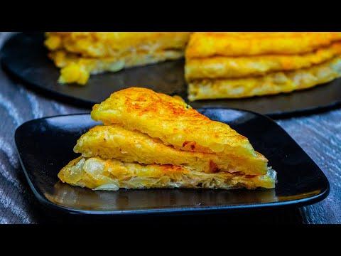 Картофель, лук и яйца - простое блюдо, которое можно готовить на завтрак, обед и ужин| Appetitno.TV