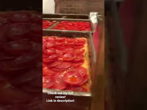 Sneak peak of LIONS, & TIGERS & SQUARES, Detroit style pizza in NYC!