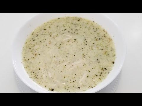 Турецкий суп с йогуртом,курицей и вермишелью/Турецкая кухня/Супы
