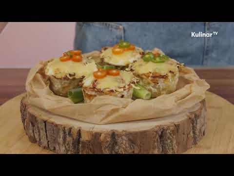 Картофельные гнезда с сыром и беконом | Folge 14