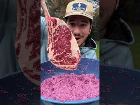 Red Wine Infused Salt Baked Steak