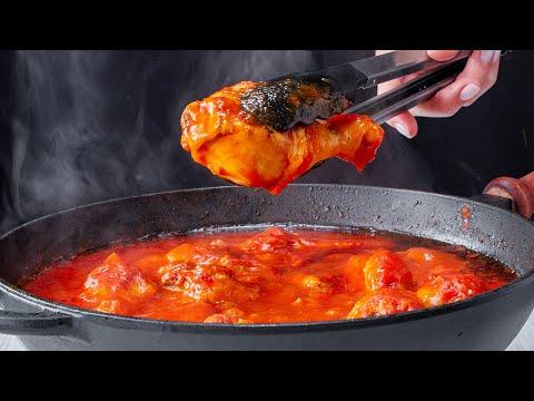 Новый способ приготовления мяса - сочные и нежные куриные ножки в томатной соусе| Appetitno.TV
