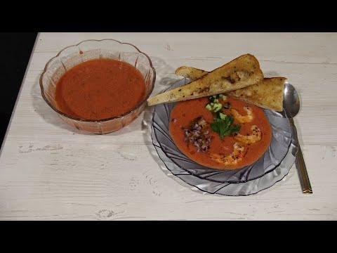 ГАСПАЧО лучший холодный томатный суп рецепт испанская кухня