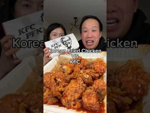 Korean Fried Chicken vs KFC