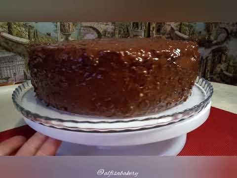 Торт _ шоколадный бисквит, шоколад, фундук, сливки, творожный сыр