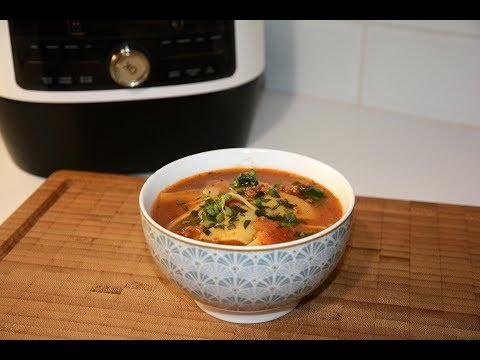 Лазанья - суп/Суп с фаршем и пастой в Скороварке Мультиварке Редмонд
