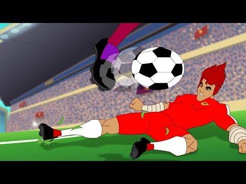 SUPA STRIKAS - S01 E07 - Instinct Extinct - Football Cartoon | MOONBUG KIDS - Superheroes