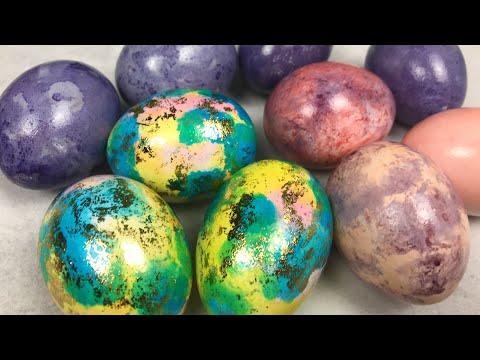 ЯЙЦА на ПАСХУ 2021 - Обзор магазинных Красок для яиц - Стоит ли покупать?