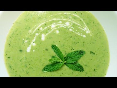 Рецепт! Летний гороховый суп с мятой | #108