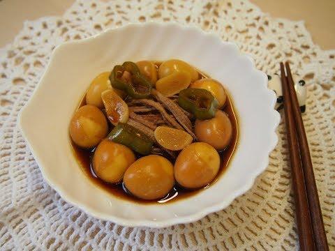 Корейская кухня: Чан чорим (장조림) или маринованная говядина и перепелиные яйца