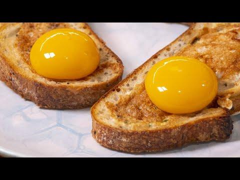 Теперь делать яичницу на завтрак вы будете, только так. Бутерброды из яиц.