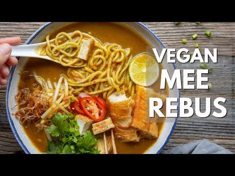 Vegan Mee Rebus - A slurpilicious noodle dish in a scrumptious gravy