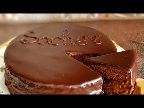 Торта Сахер - известната австрийска шоколадова  торта / Торт Захер - легендарный шоколадный торт