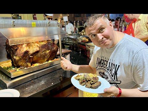 Мукбанг ПИР ЖИВОТА! ГОРЫ мяса и сладостей на ужин в Тропитель Сахль Хашишь Египет в декабре