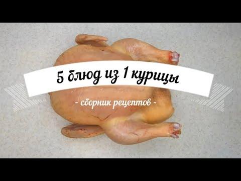 5 блюд из одной курицы - еда без труда -  простые доступные рецепты