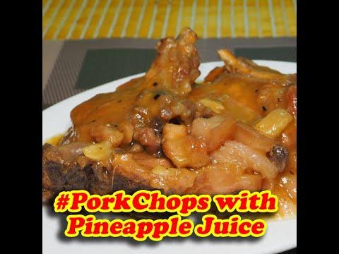 Porkchops with Pineapple Juice #Shorts #porkchops #pineapplejuice #cooking #food #foodporn #foodie