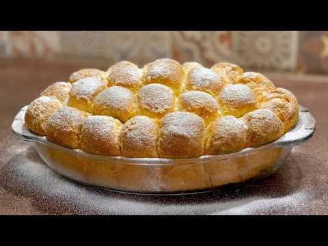 Отрывной пирог Милинки -вкусный болгарский традиционный завтрак / Пухкави Милинки- лесна рецепта