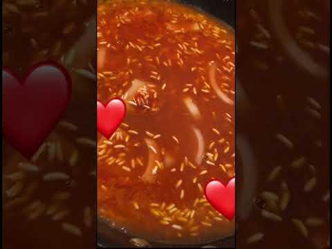 Chuletas arroz y sopa fria #delicious #dinner #youtubeshorts #mexicanfood