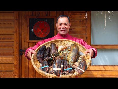 Seafood Hotpot with Abalone, Lobster, Sea Cucumber | Uncle Rural Gourmet Secret Recipe