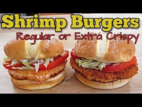 Shrimp Burger Style Shrimp Po' boy Sandwich - PoorMansGourmet
