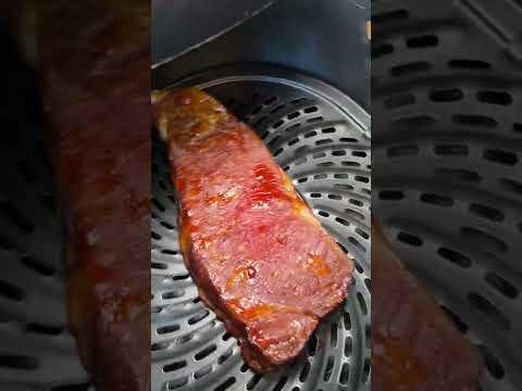 Spicy Airfryer Steak ASMR