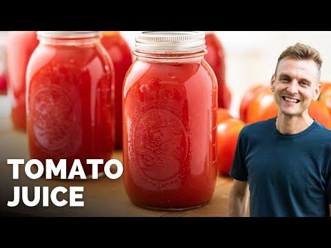 How to Can Tomato Juice