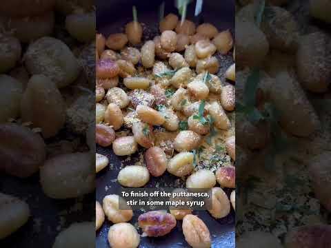 If your not sure how to cook gnocchi, we urge you to save this Crispy Gnocchi Puttanesca recipe!