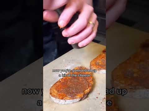Grilled Cheese LIKE A CHEF #shorts #chef